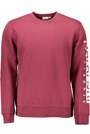 Napapijri Red Cotton Men Sweater