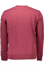 Napapijri Red Cotton Men Sweater