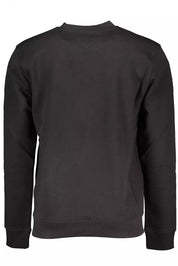 Tommy Hilfiger Black Cotton Men Sweater