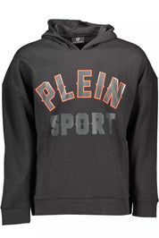 Plein Sport Black Cotton Men Sweater