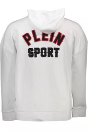 Plein Sport White Cotton Men Sweater