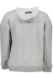 Plein Sport Gray Cotton Men Sweater