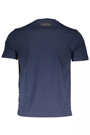 Plein Sport Blue Cotton Men T-Shirt