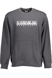 Napapijri Black Cotton Men Sweater