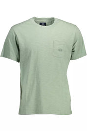 La Martina Green Cotton Men T-Shirt