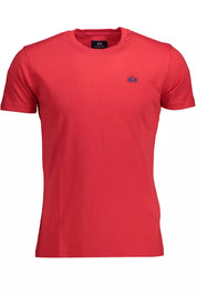 La Martina Red Cotton Men T-Shirt