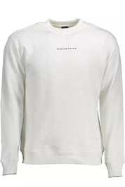 North Sails White Cotton Men Sweater