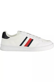 Tommy Hilfiger White Polyester Men Sneaker