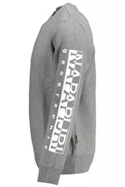 Napapijri Gray Cotton Men Sweater