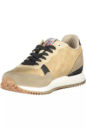 Napapijri Beige Polyester Men Sneaker