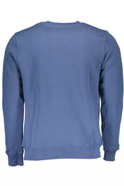 North Sails Blue Cotton Men Sweater