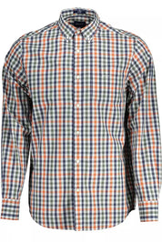 Gant Green Cotton Men Shirt