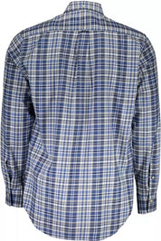 Gant Blue Cotton Men Shirt