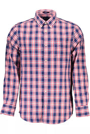 Gant Blue Cotton Men Shirt