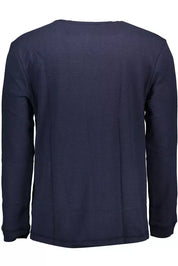 Tommy Hilfiger Blue Cotton Men Sweater