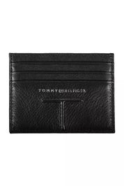 Tommy Hilfiger Black Leather Men Wallet