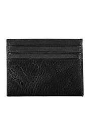 Tommy Hilfiger Black Leather Men Wallet