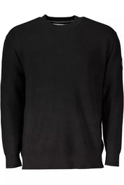 Calvin Klein Black Cotton Men Sweater