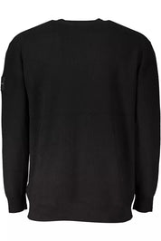 Calvin Klein Black Cotton Men Sweater