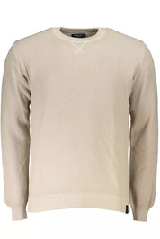 North Sails Beige Cotton Men Sweater