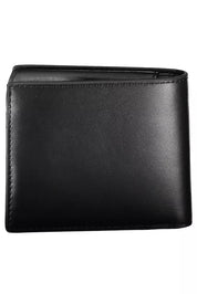 Tommy Hilfiger Black Leather Men Wallet