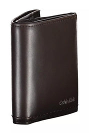 Calvin Klein Brown Leather Men Wallet