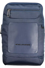 Piquadro Blue Recycled Men Shoulder Bag