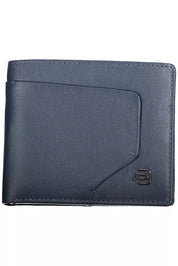 Piquadro Blue Leather Men Wallet