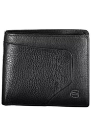 Piquadro Black Leather Men Wallet