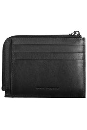 Piquadro Black Leather Men Wallet