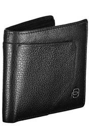 Piquadro Black Leather Men Wallet