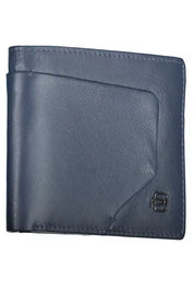 Piquadro Blue Leather Men Wallet