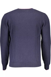 Harmont & Blaine Blue Wool Men Sweater