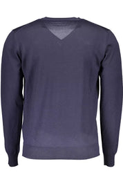 Harmont & Blaine Blue Wool Men Sweater