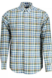 Gant Blue Cotton Mens Shirt