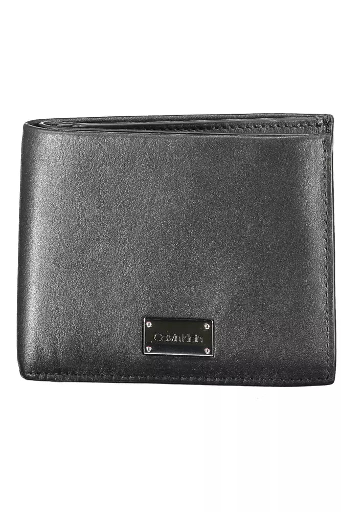 Calvin Klein Black Leather Men Wallet