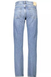 Gant Light Blue Cotton Men Jean