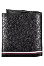 Tommy Hilfiger Black Leather Men Wallet