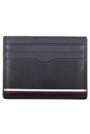 Tommy Hilfiger Blue Leather Men Wallet