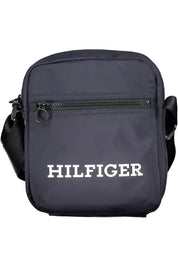 Tommy Hilfiger Blue Polyester Men Shoulder Bag