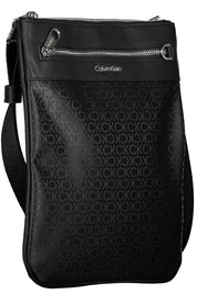 Calvin Klein Black Polyester Men Shoulder Bag