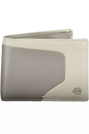 Piquadro Sleek Bi-Fold Leather Wallet with RFID Block