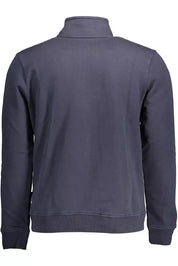 Napapijri Blue Cotton Men Sweater