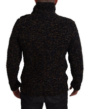 Dolce & Gabbana Elegant Turtleneck Sweater in Luxurious Wool Blend