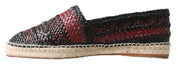 Dolce & Gabbana Elegant Woven Leather Espadrilles