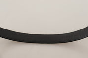 Dolce & Gabbana Elegant Black Velvet Designer Belt