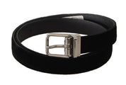 Dolce & Gabbana Elegant Velvet Designer Belt