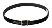 Dolce & Gabbana Elegant Velvet Designer Belt