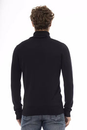 Baldinini Trend Blue Modal Men Sweater