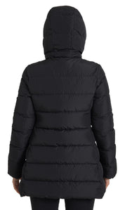 Dolce & Gabbana Black Polyester Hooded Reversible Jacket